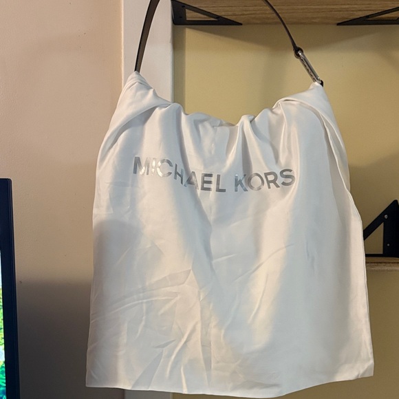 Michael Kors Tan Leather Hobo Bag - Picture 4 of 4